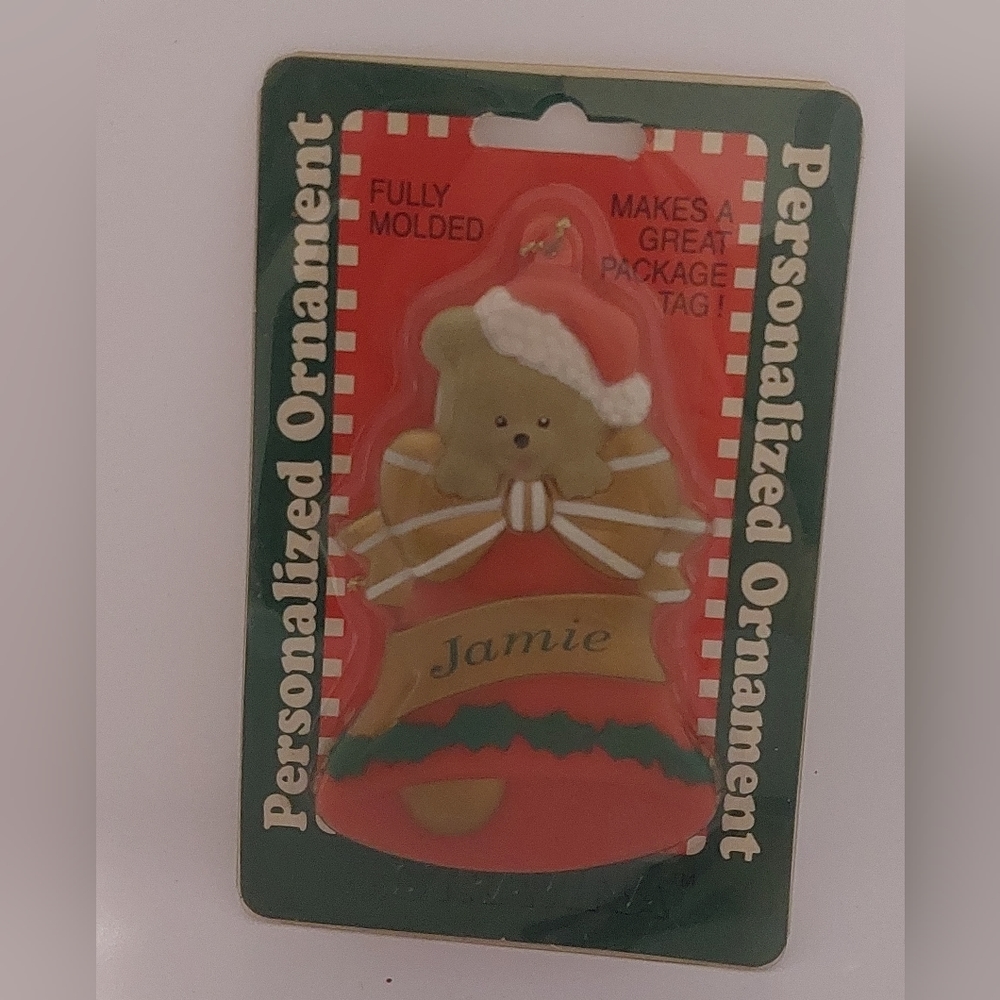 🎄 Jamie Ornament/ gift tag